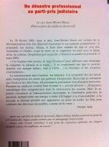 Du désastre professionnel au parti-pris judiciaire, le cas Jean-Michel Rieux book