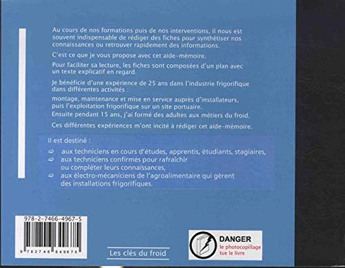 Le carnet du frigoriste book