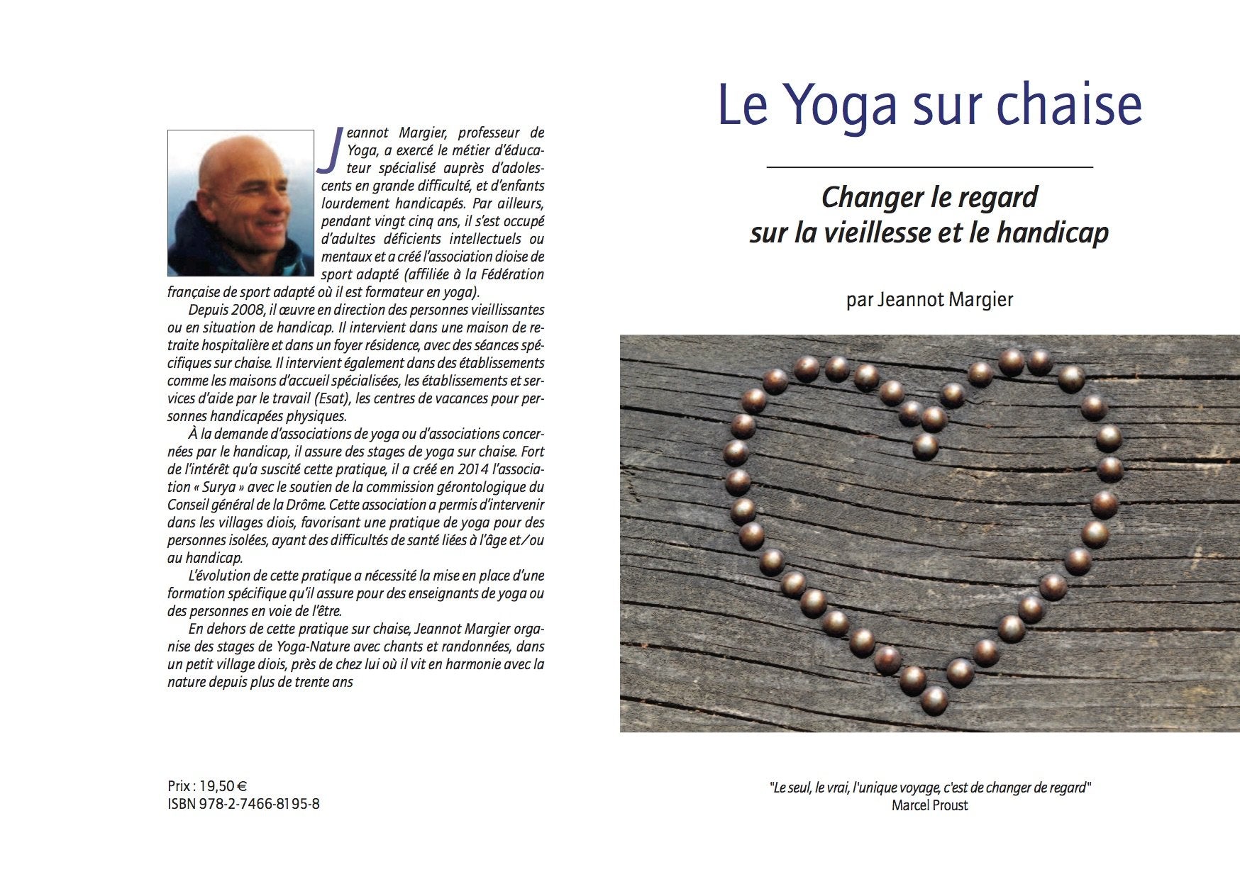 YOGA SUR CHAISE : CHANGER LE REGARD SUR LA VIEILLESSE ET LE HANDICAP book