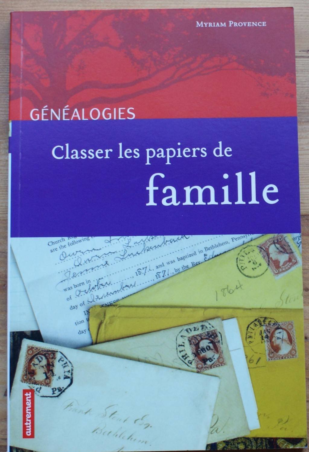 Classer les papiers de famille book