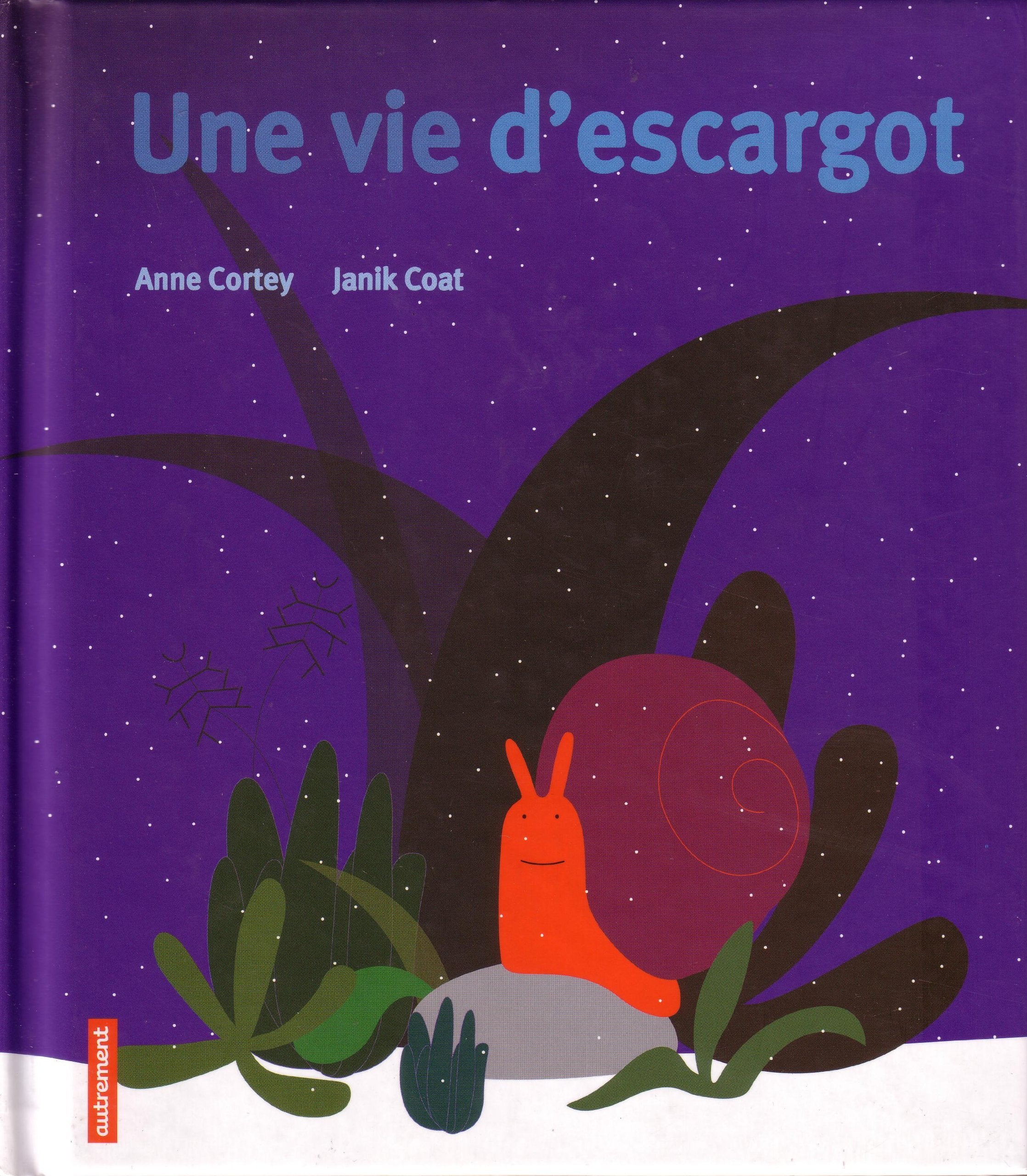 Une vie d'escargot filr book