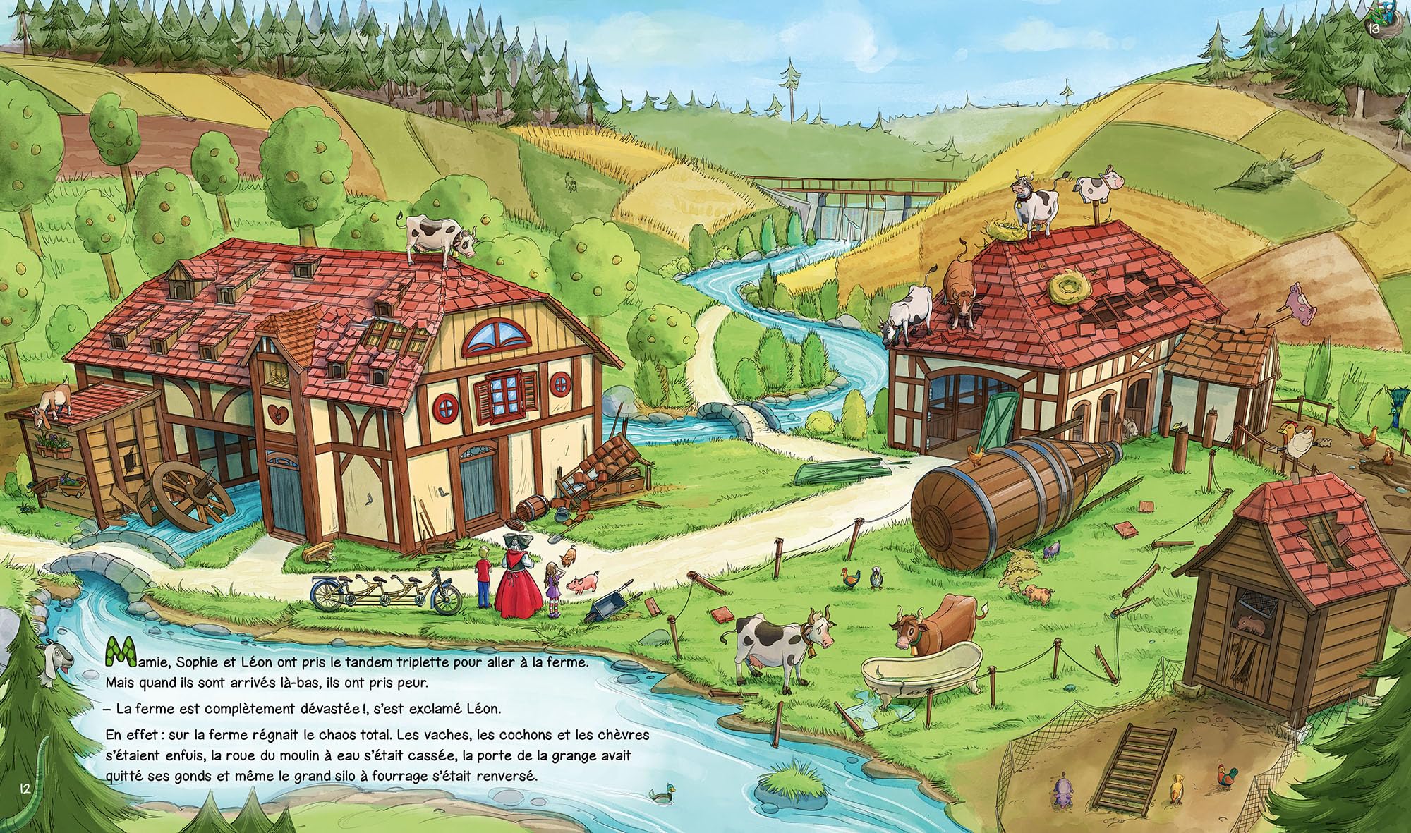Les dinosaures à la ferme Non-fiction