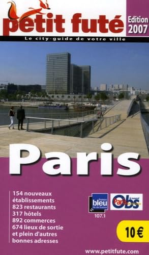 Paris, 2007 petit fute book