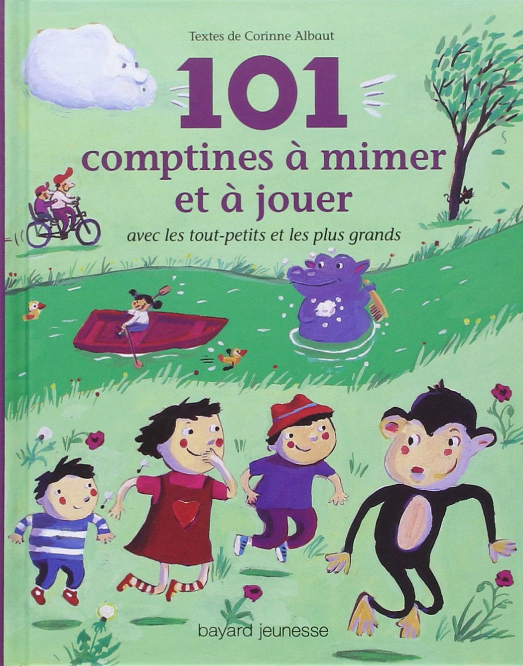 101 comptines à mimer et à jouer avec les tout-petits et les plus grands book