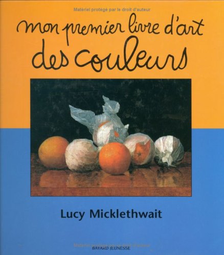 Mon premier livre d'art des couleurs Books