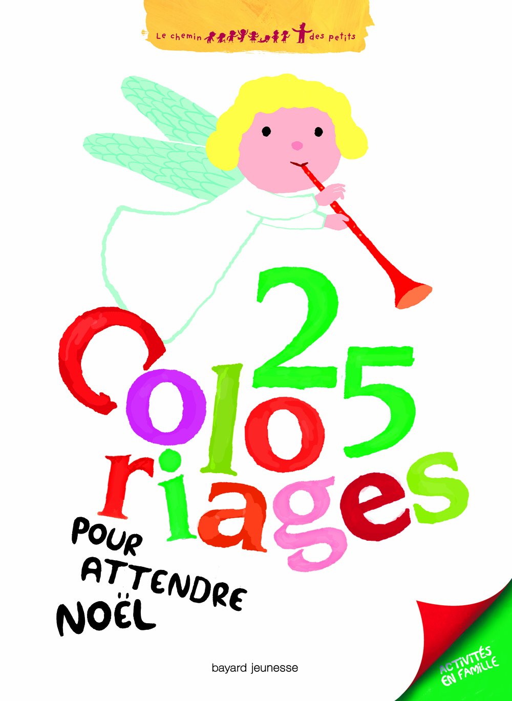 25 coloriages pour attendre Noël book