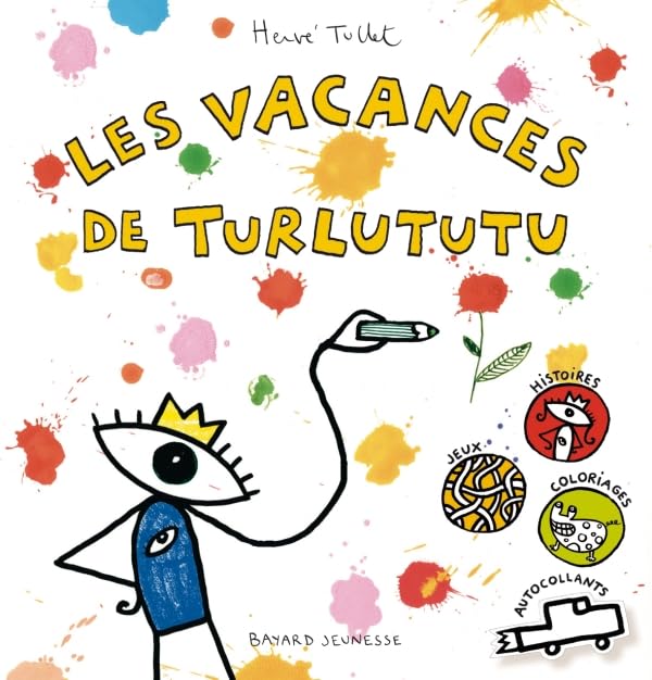 Les vacances de Turlututu: Histoires, jeux, coloriages book