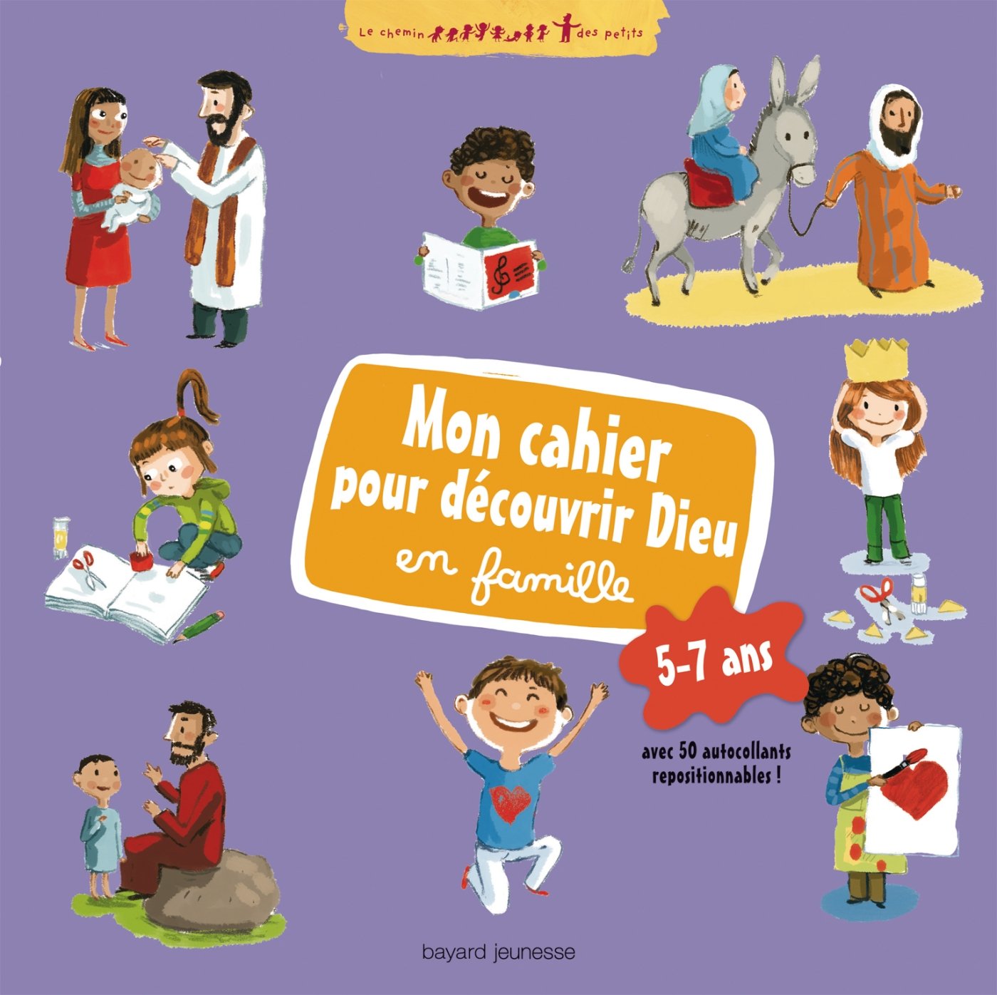 Mon cahier pour découvrir Dieu en famille 5-7 ans book
