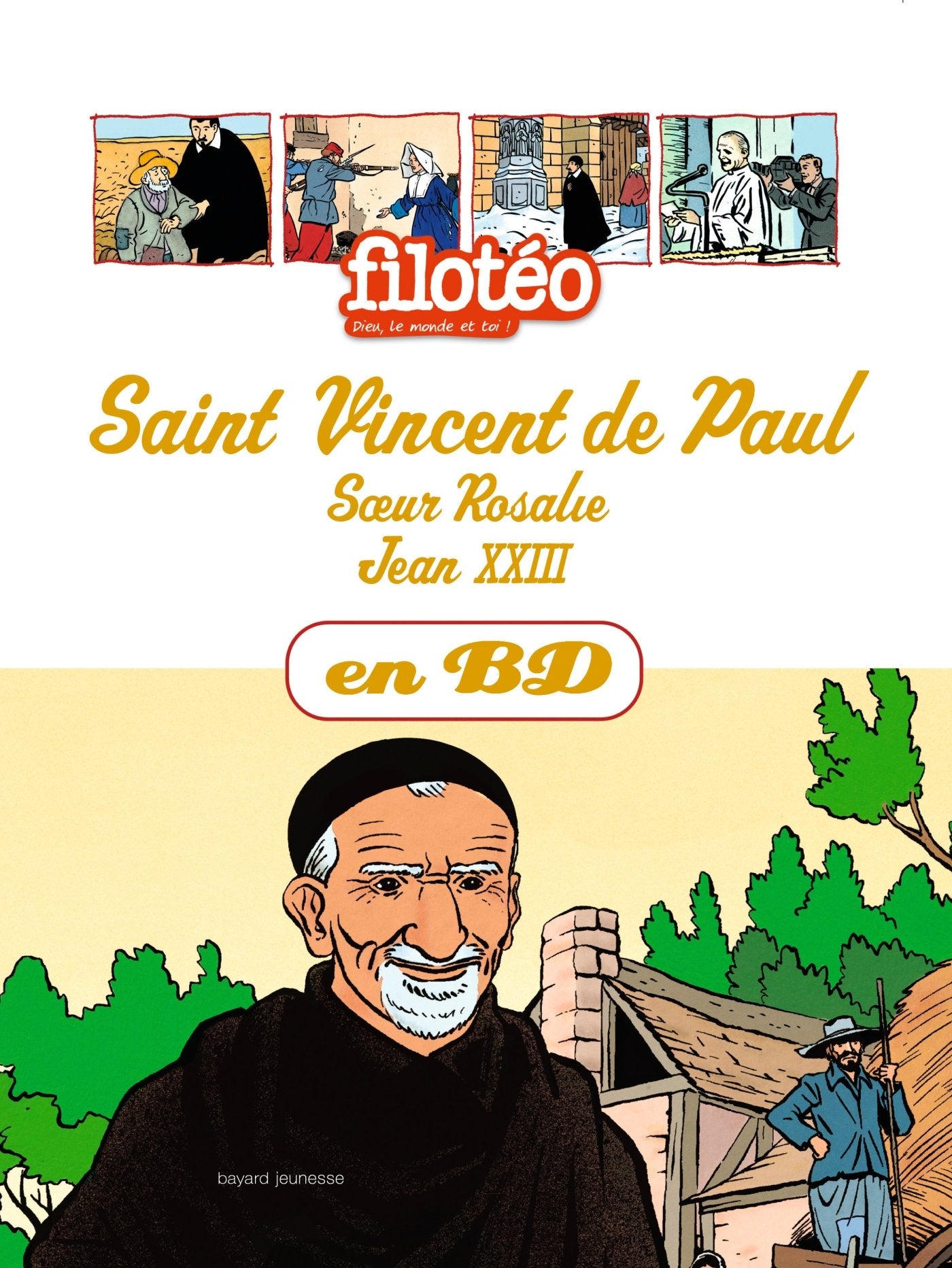 Saint Vincent de Paul en BD book