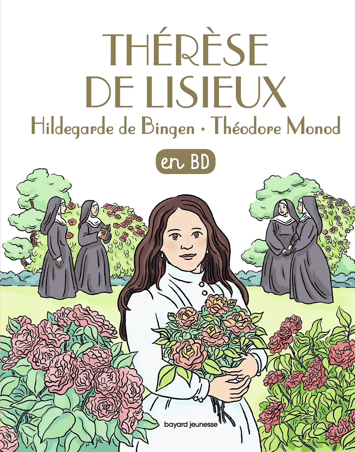 Thérèse de Lisieux, Hildegarde de Bingen, Théodore Monod, en BD Non-fiction