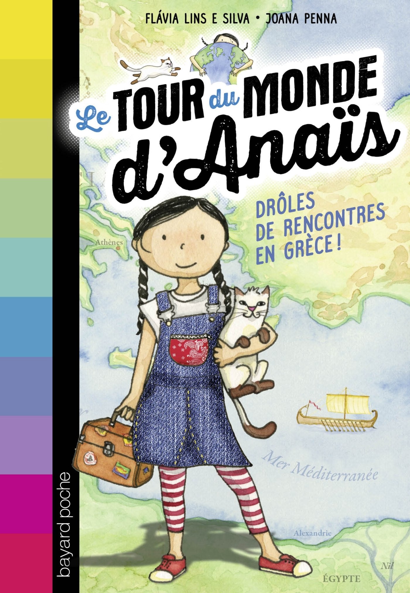 Le tour du monde d'Anaïs, Tome 01: Drôles de rencontres en Grèce ! Fiction