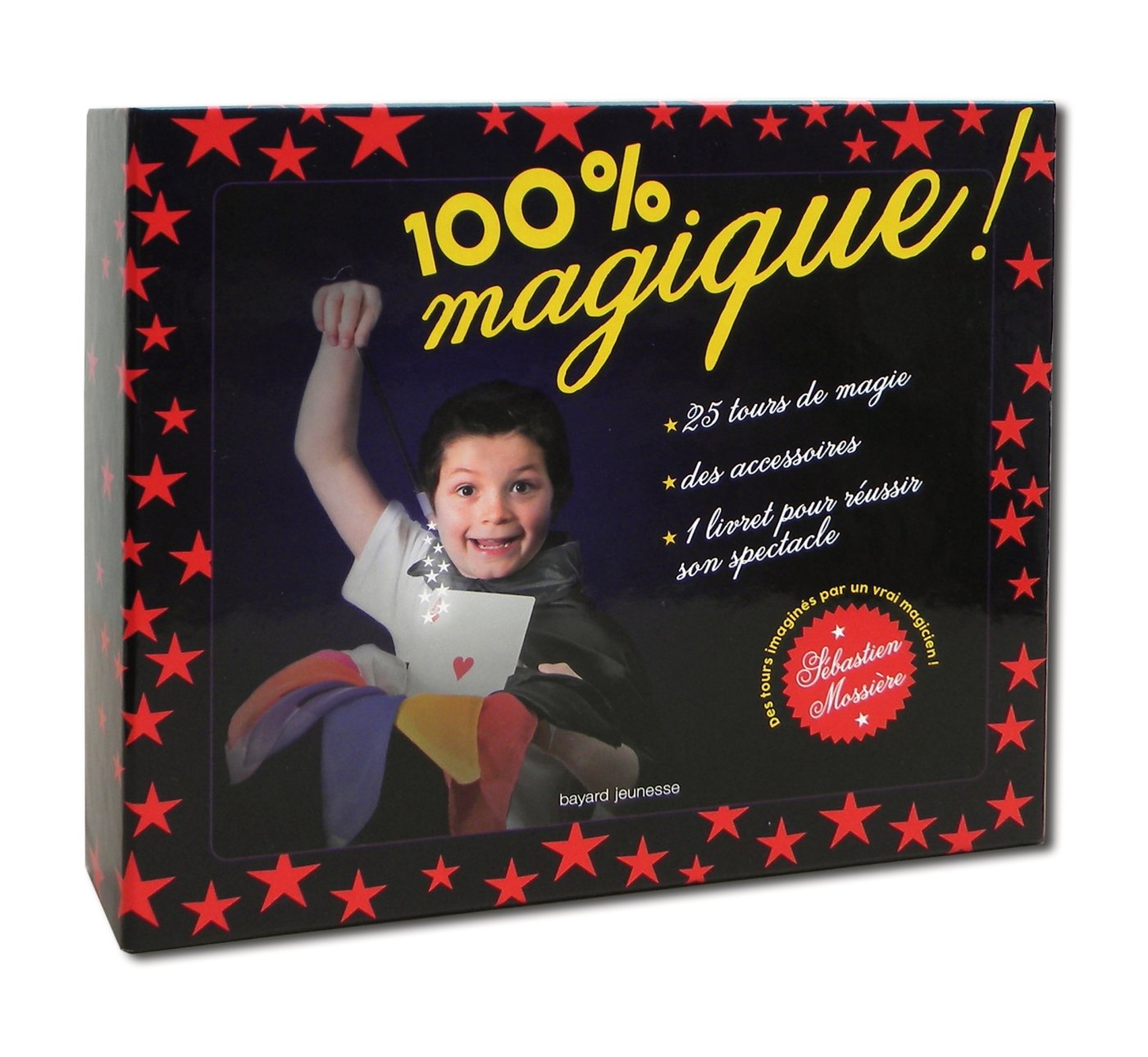 100 % magique: Avec 1 jeu de cartes truqué, 1 étui spécial et 2 dés à coudre magiques Books