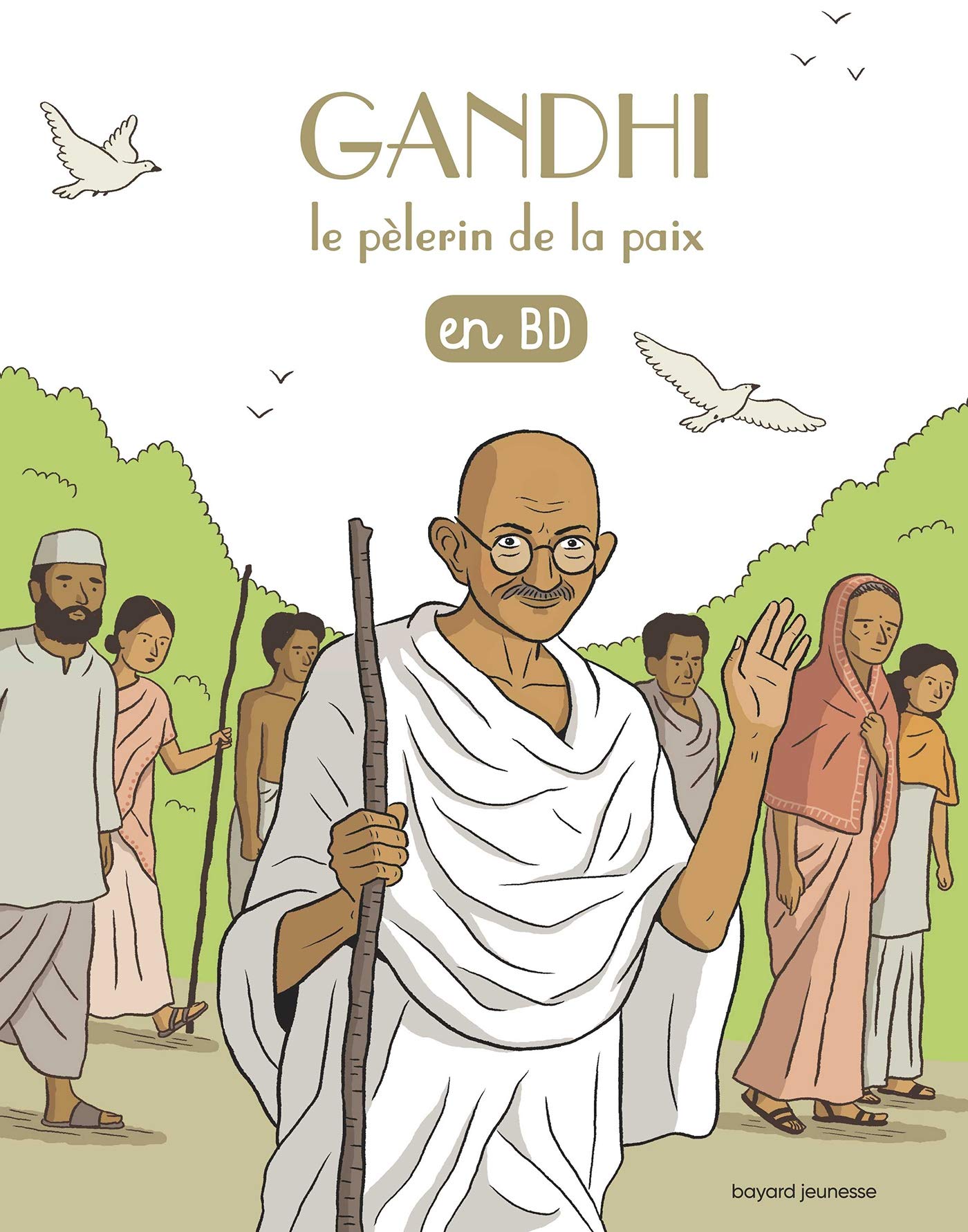 Gandhi, le pèlerin de la paix, en BD Comics & Mangas