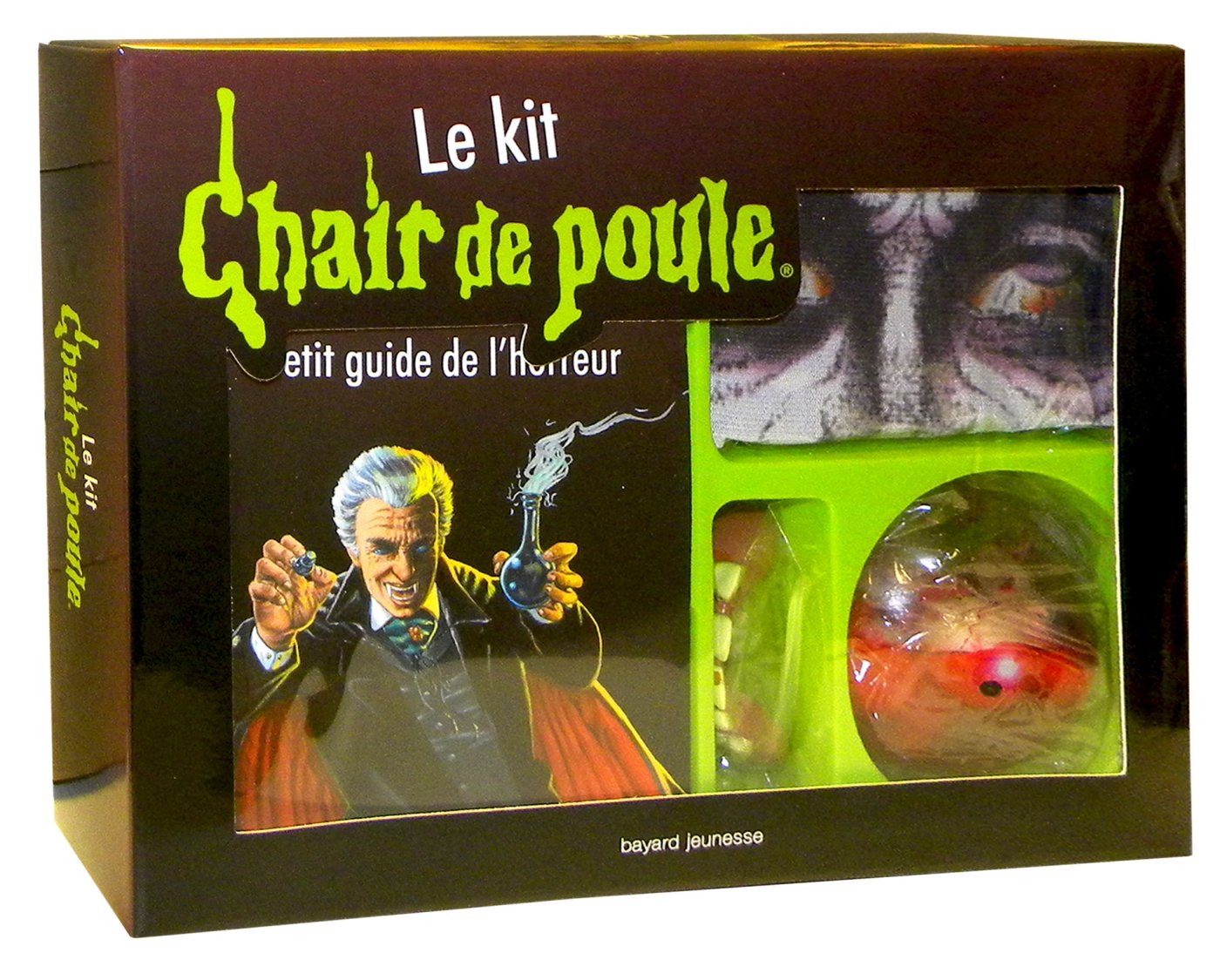 Le kit Chair de poule: Avec 3 accessoires garantis 100% frisson et un livret Books