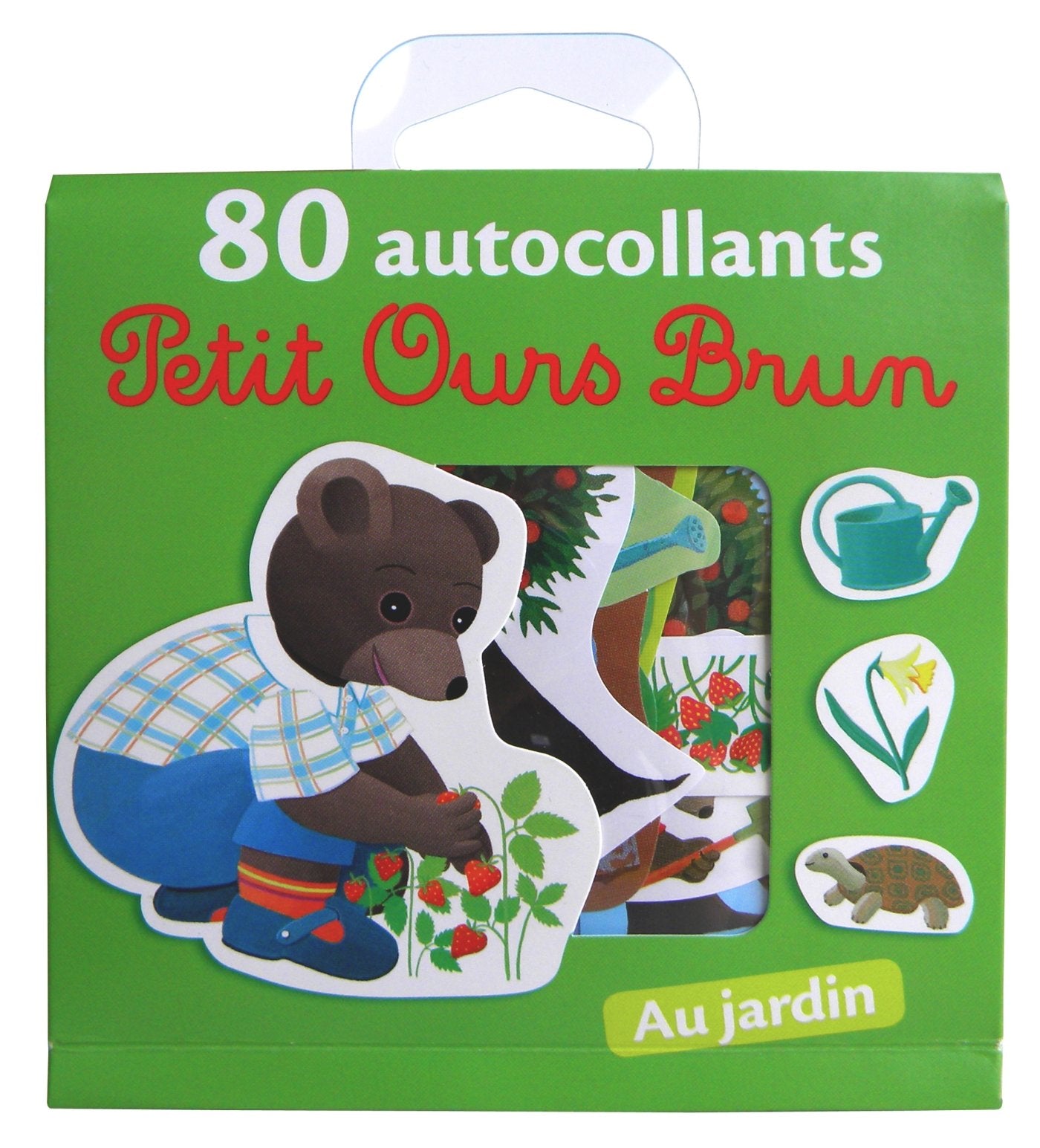 Le jardin - 80 autocollants Petit Ours Brun book