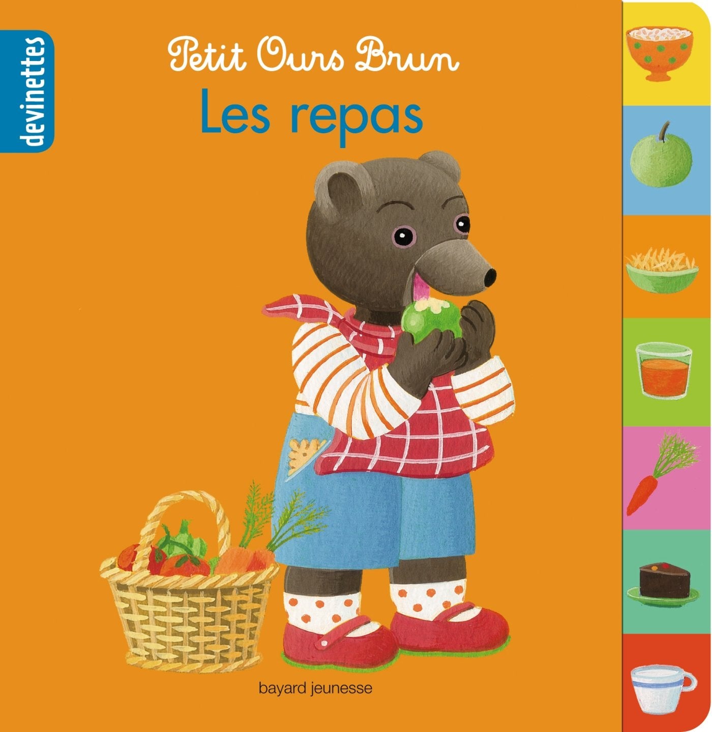 Petit Ours Brun devinettes - Les repas book