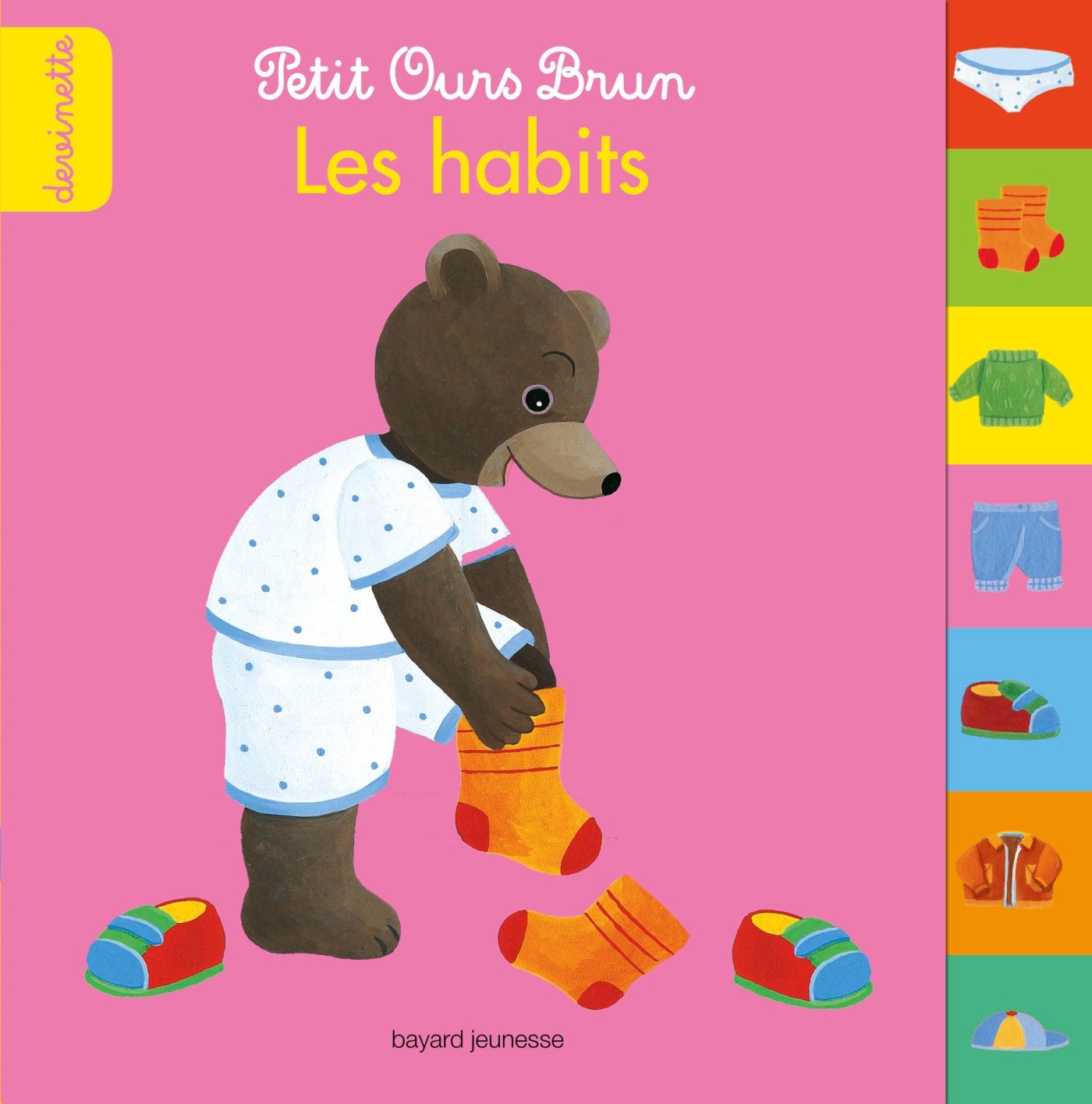 Petit Ours Brun devinettes - Les habits book