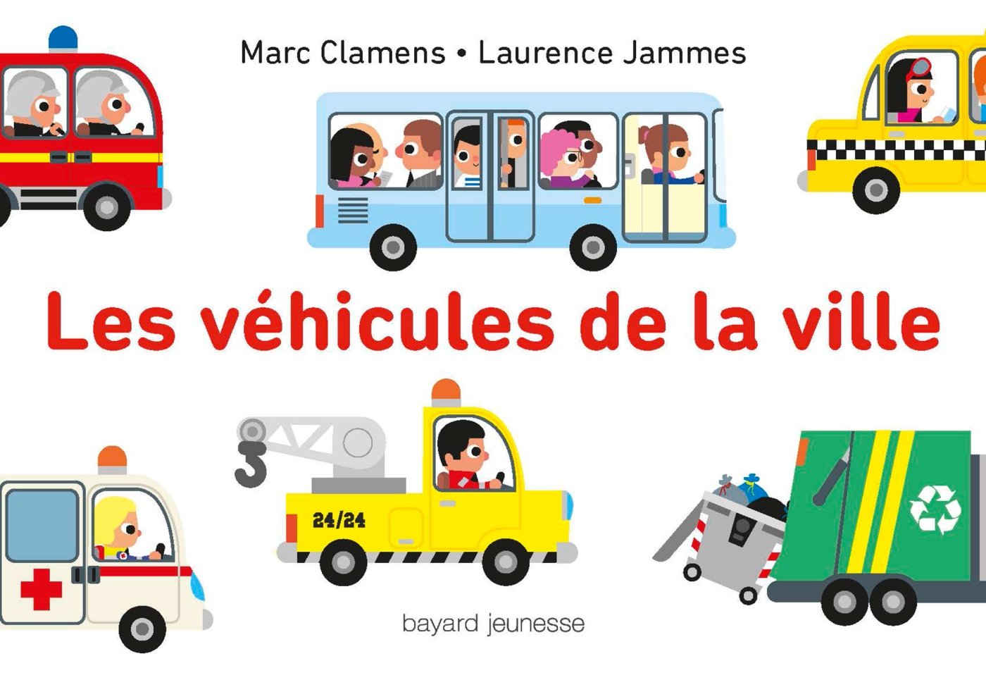 Les véhicules de la ville Children's books