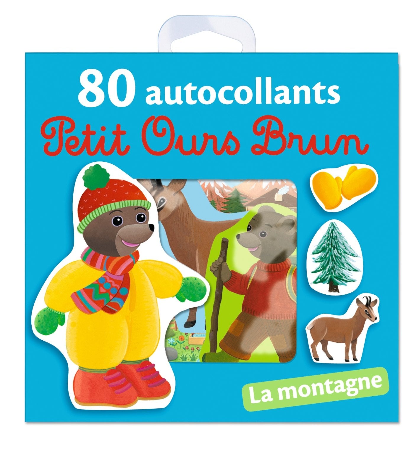 La montagne: 80 autocollants Petit Ours Brun book