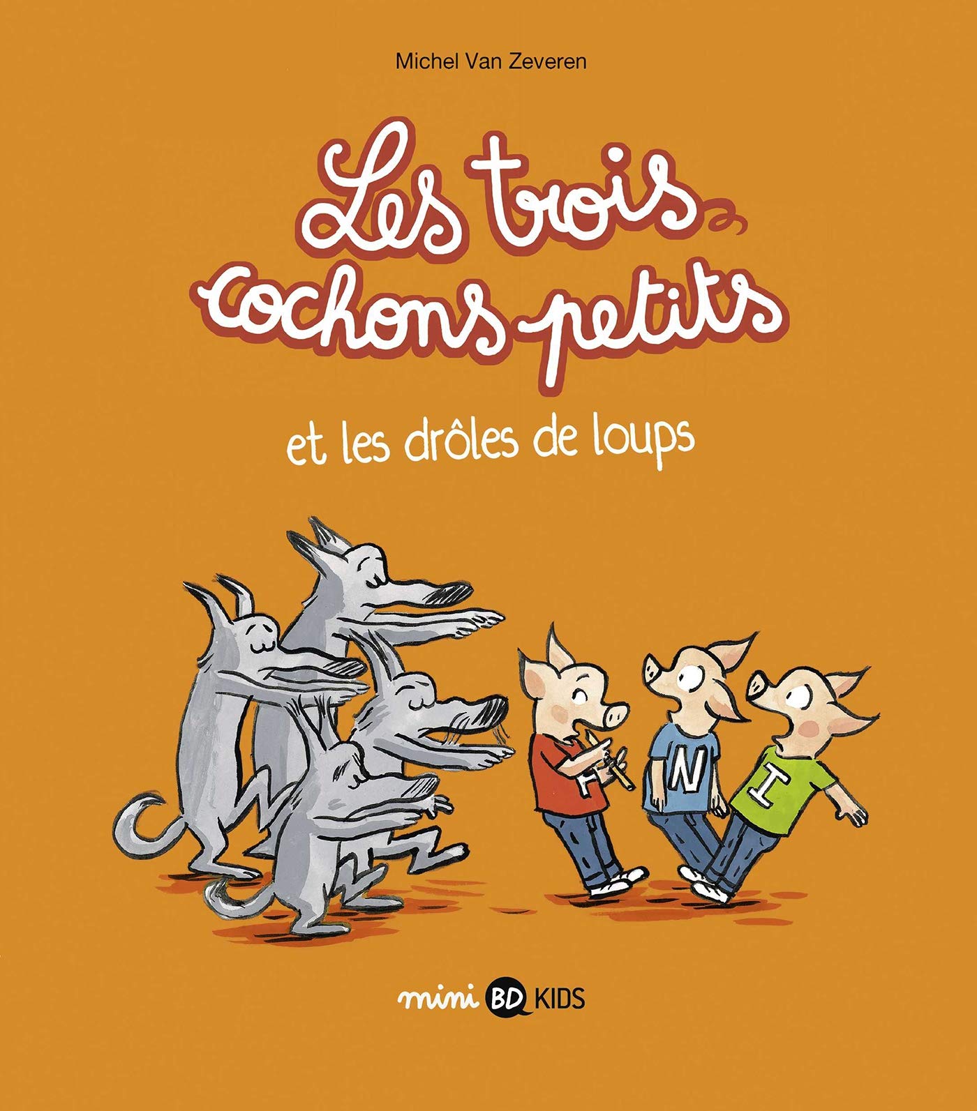 Les trois cochons petits, Tome 02: Les trois cochons petits et les loups Manga