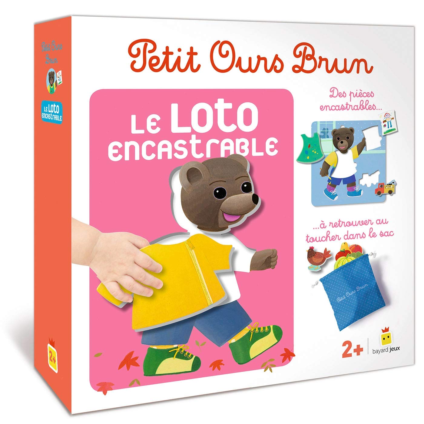 Jeu Petit Ours Brun - Loto encastrable book