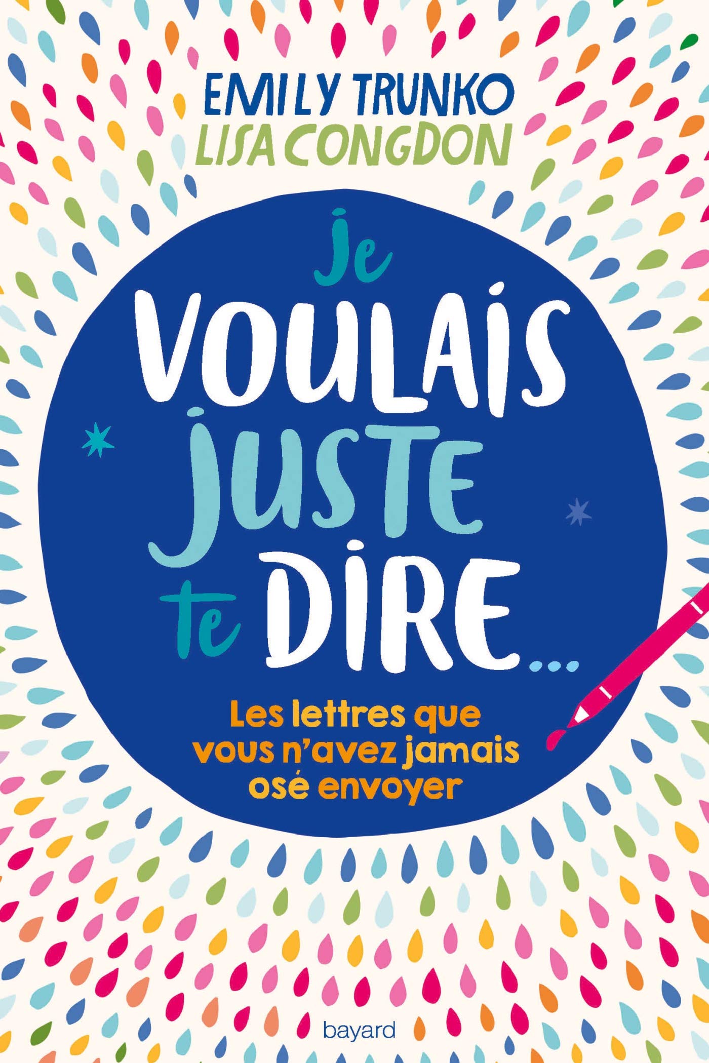 Je voulais juste te dire... book