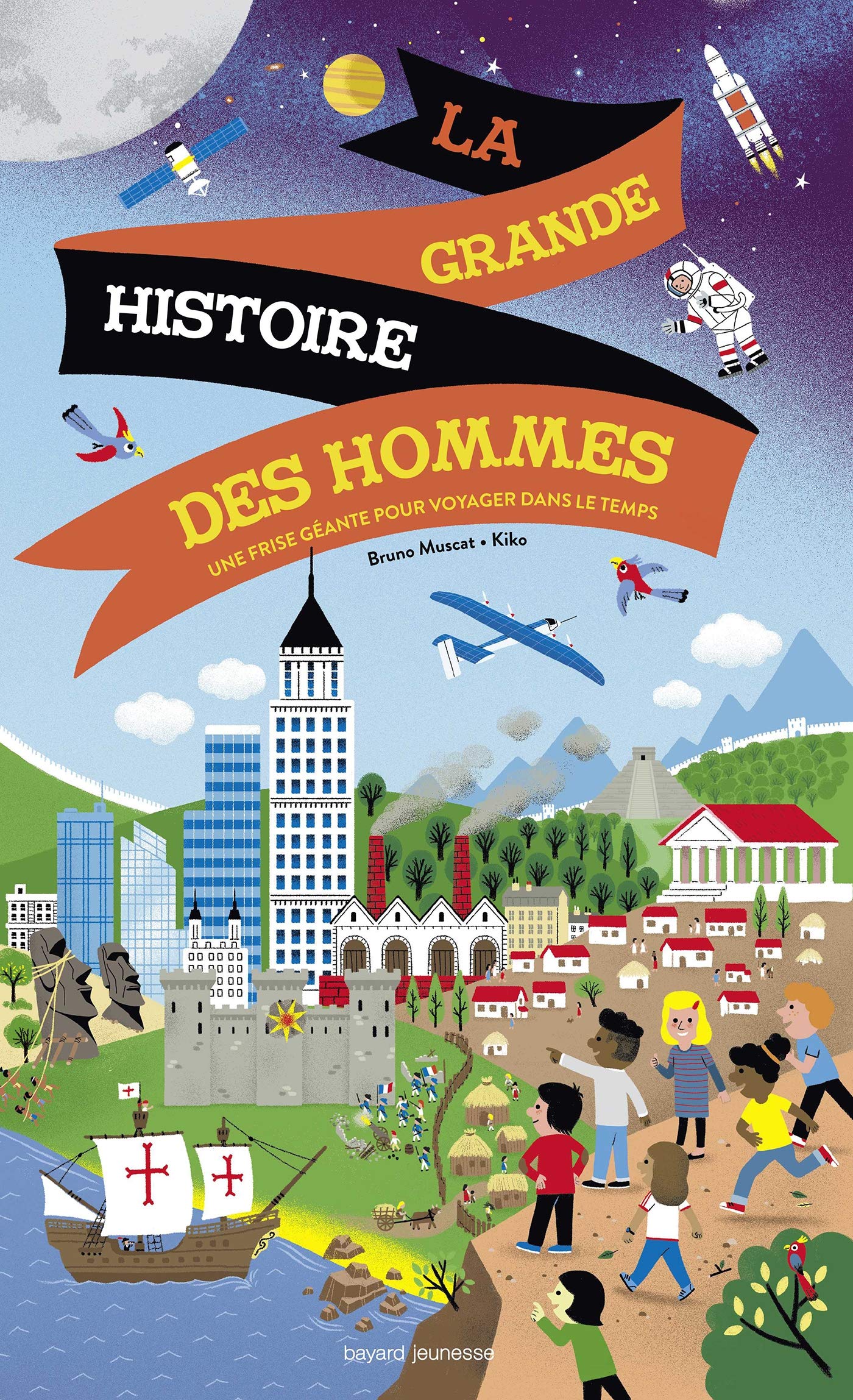 La grande histoire des hommes: livre-objet book