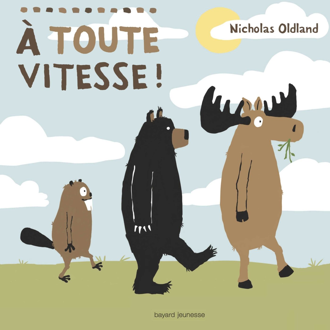À toute vitesse !: Nos trois amis ont l'esprit de compétition.. book