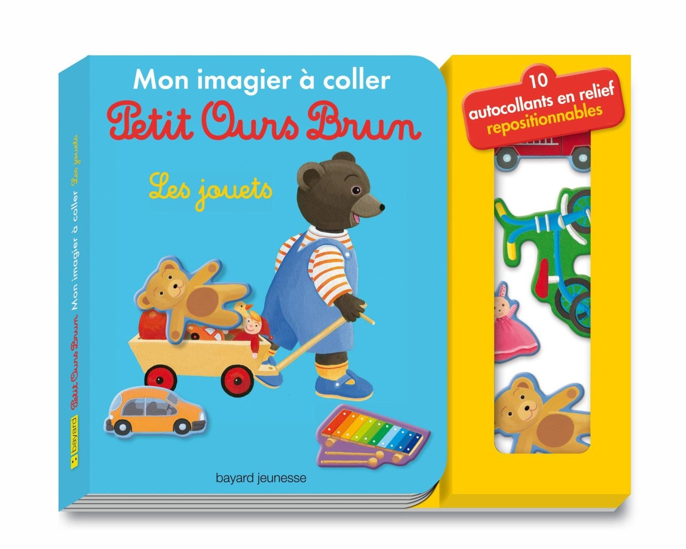 Mon imagier à coller Petit Ours Brun - Les jouets Tiptoi & Games
