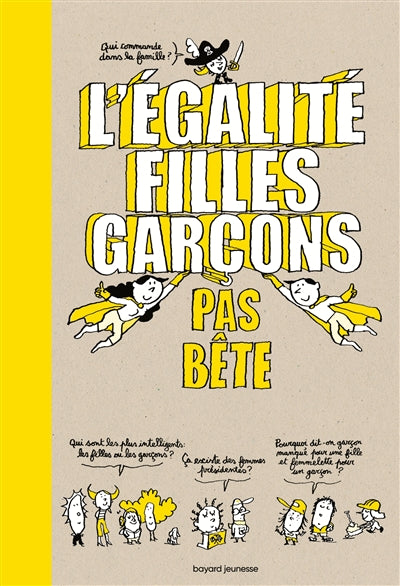 Product Image: L'égalité filles-garçons : pas bête