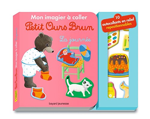 Mon imagier à coller Petit Ours Brun - La journée Tiptoi & Games