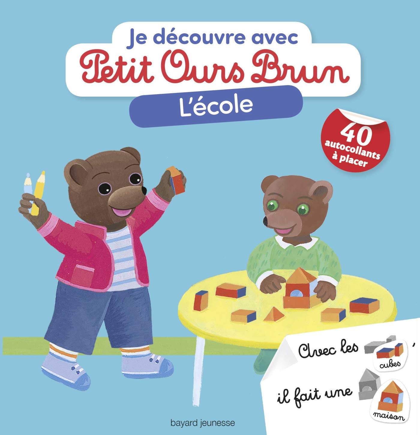 Je découvre l'école avec Petit Ours Brun Tiptoi & Games
