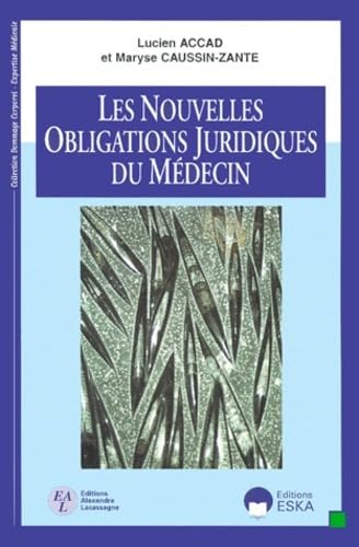 Les nouvelles obligations juridiques du médecin book