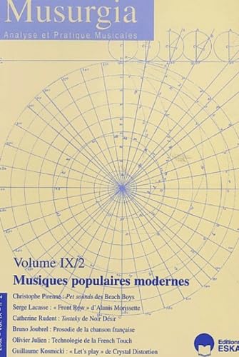 Musiques populaires modernes, volume IX/2 book