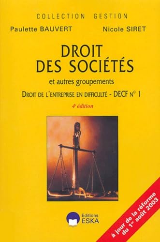 Droit de sociétés et autres groupements book