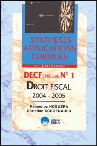 DROIT FISCAL 2004-2005 7E ED. book