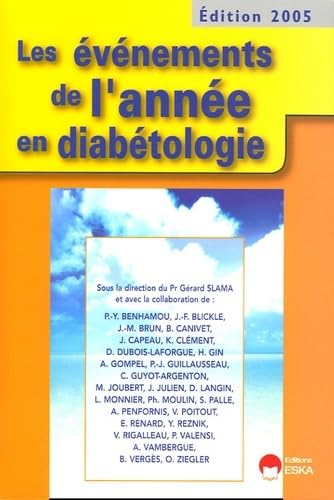 EVENEM. DE L'ANNEE EN DIABETOLOGIE 2005 book