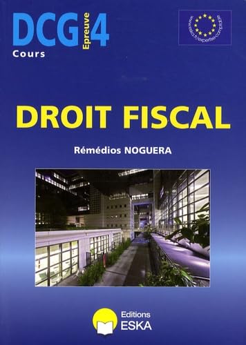 DCG 4 DROIT FISCAL COURS book