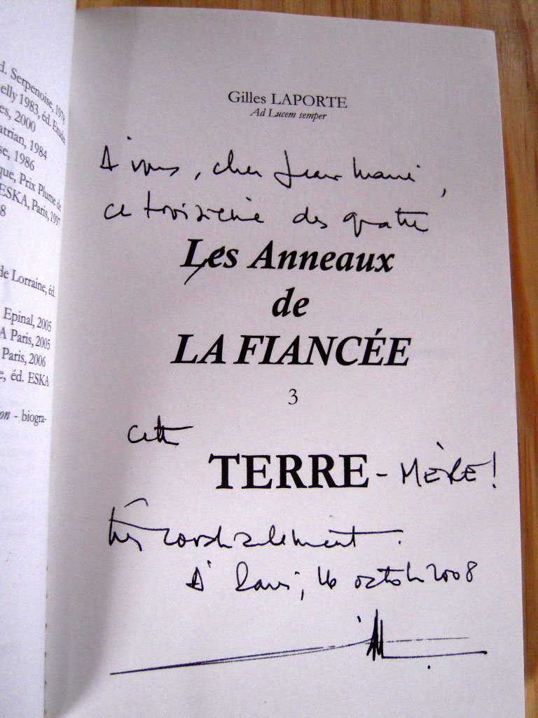 Les Anneaux de la Fiancée III - Terre: Tome 3, Terre Contemporary literature