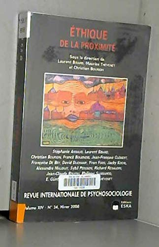 Revue internationale de psychosociologie, n° 34 Ethique de la proximité Books