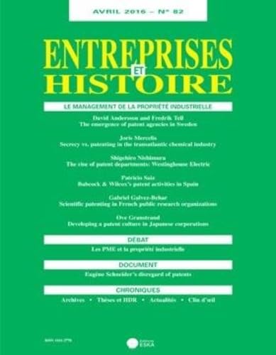 ENTREPRISES ET HISTOIRE 82 AVRIL 2016 book