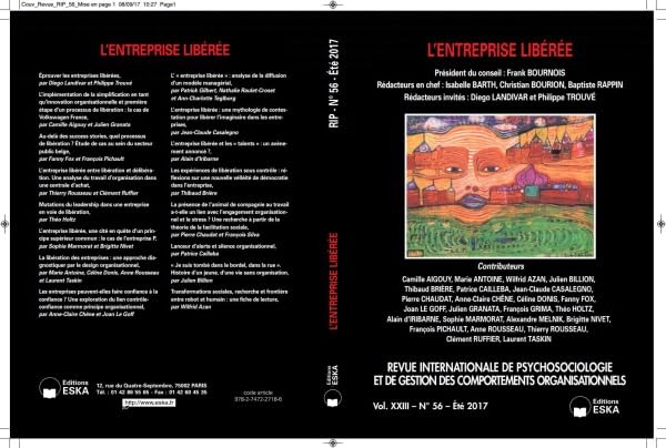RIP 56 VOL XXIII-ETE 2017: L'ENTREPRISE LIBEREE (56) book