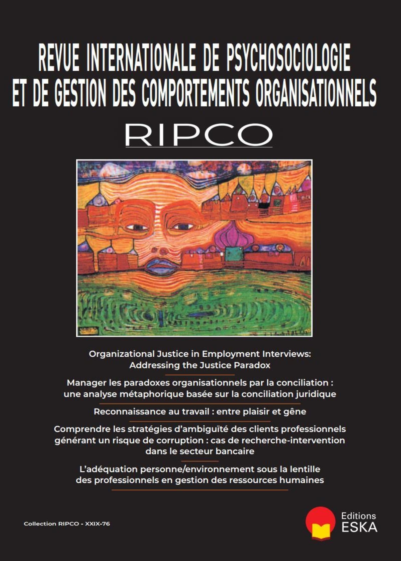 Reconnaissance au travail : entre plaisir et gêne: revue internationale de psychosociologie book