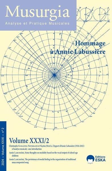 Musurgia, n° 2 (2024). Hommage à Annie Labussière Essays & Short Stories