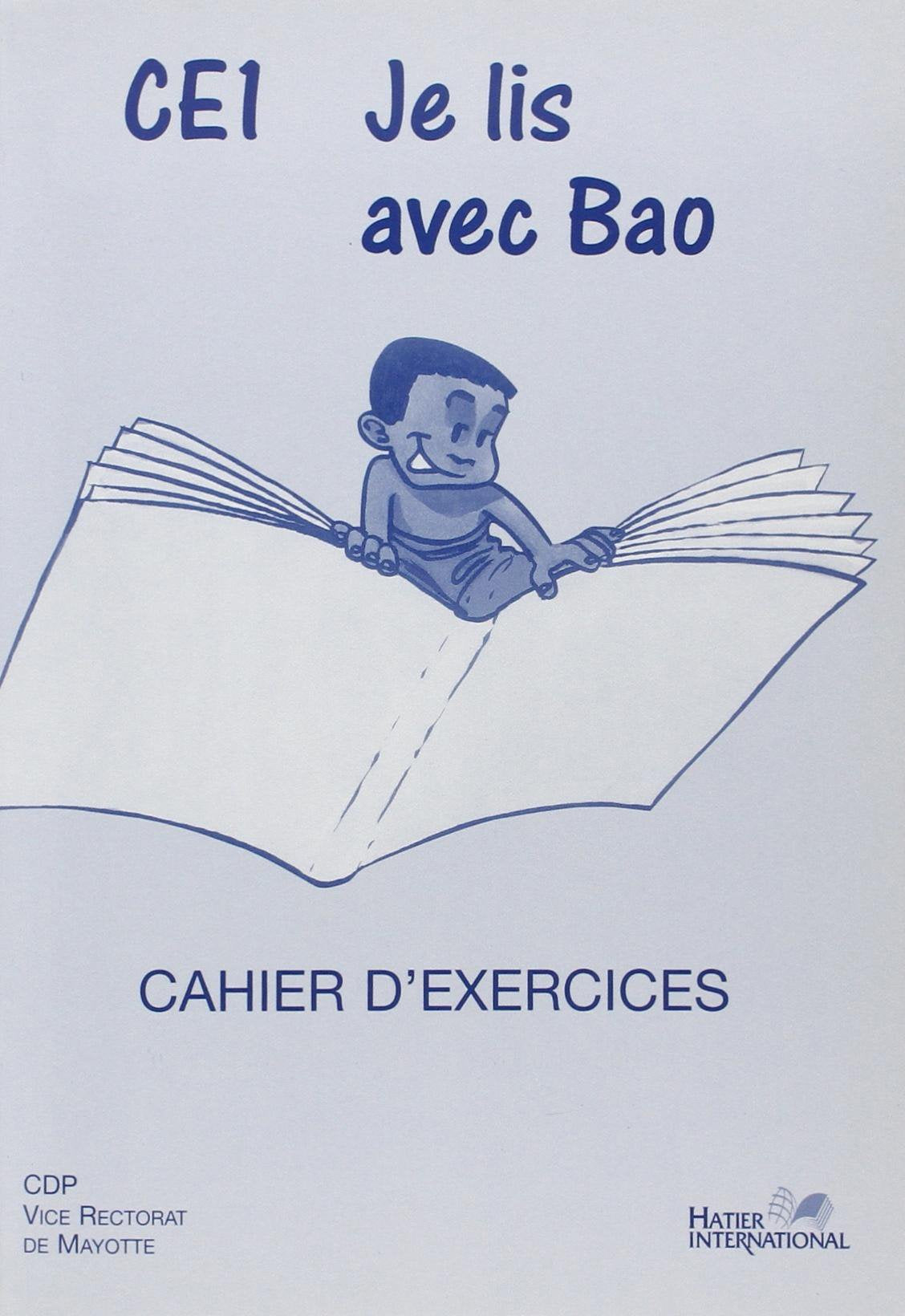 Je lis avec Bao, CE1, français, cahier d'exercices, élève book