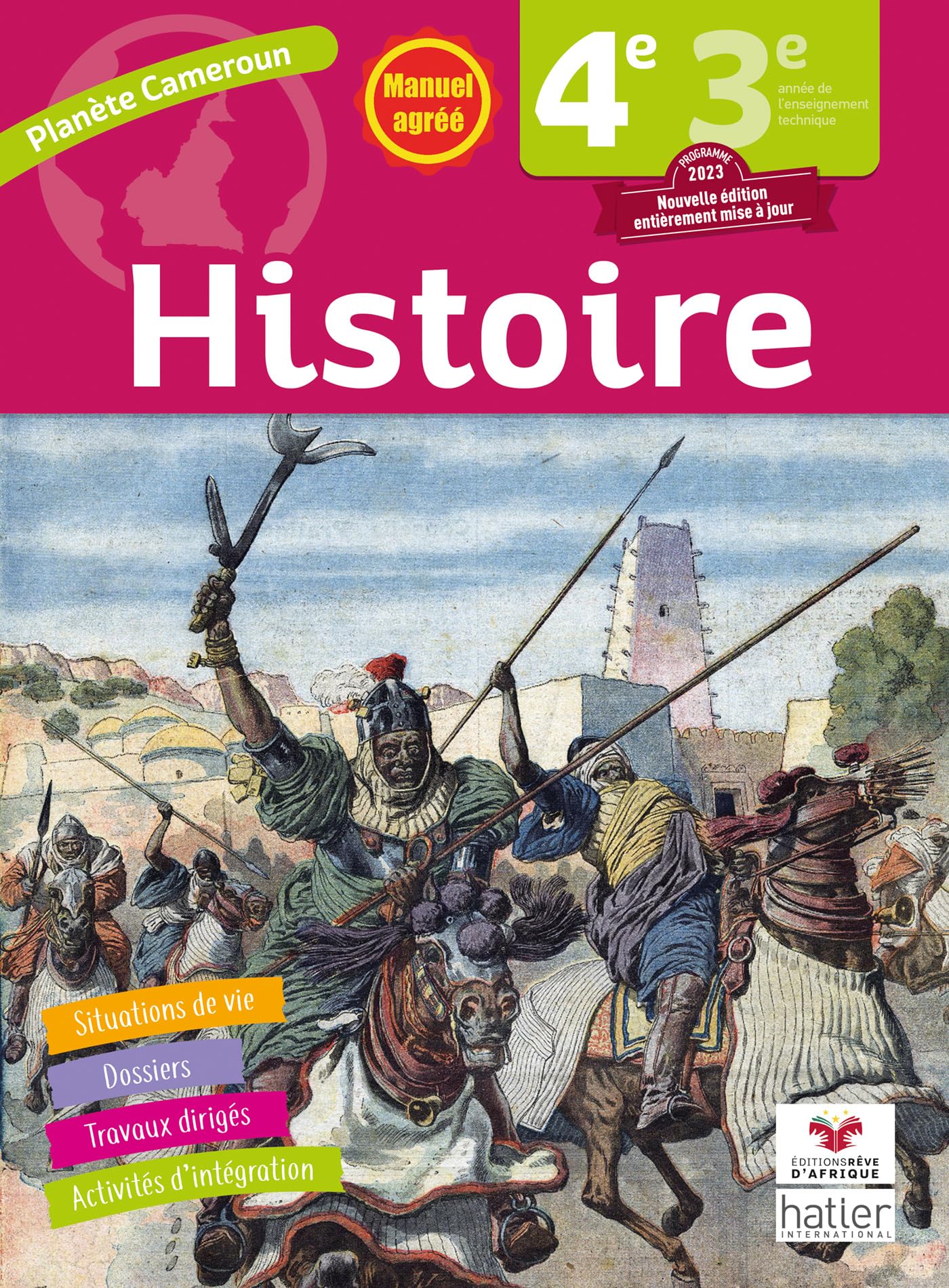 Planète Cameroun HISTOIRE 4e Elève Nouvelle Edition book
