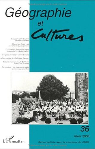 Geographie et cultures n.36 hiver 2000 book