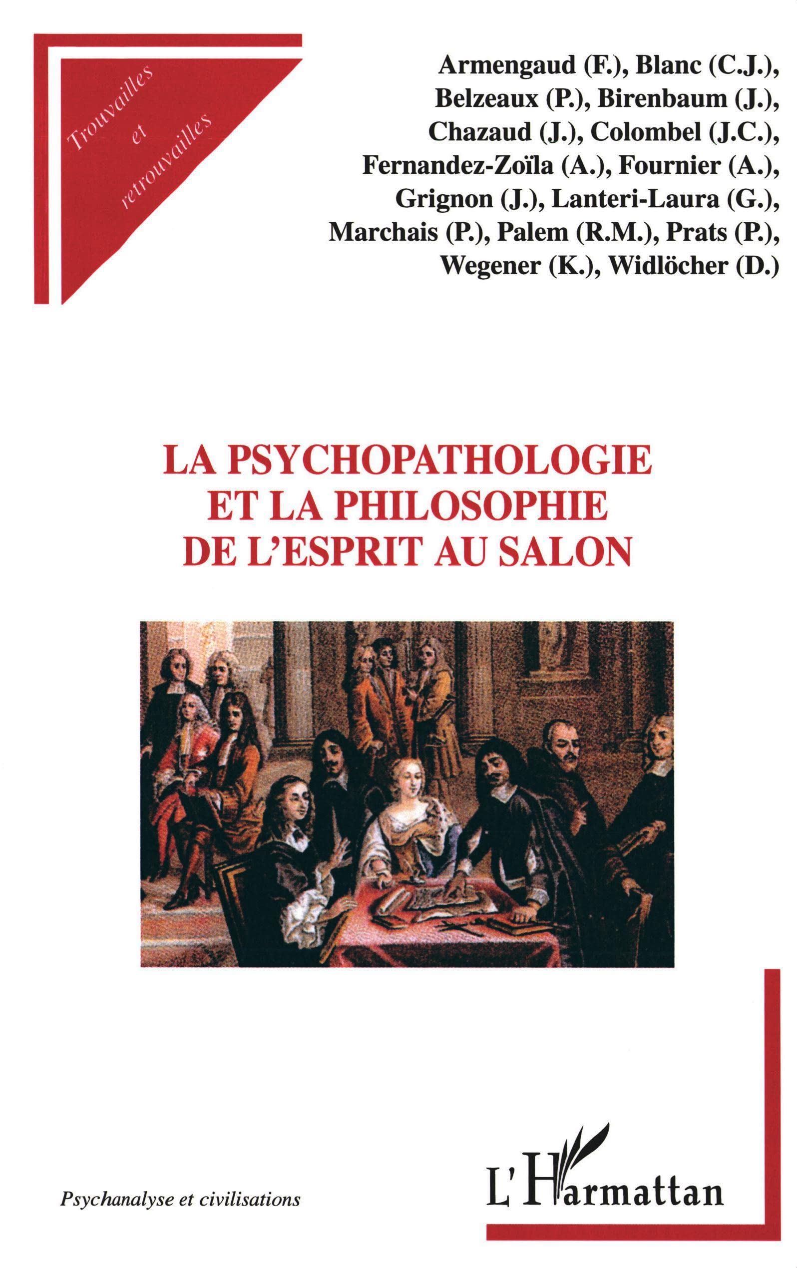 La spychopathologie et la philosophie de l'esprit au salon book