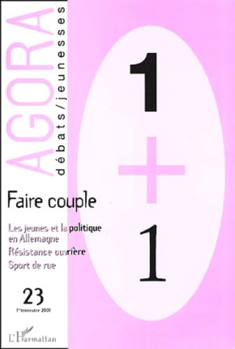 Agora débats jeunesses n.23 premier trimestre 2001 : les jeunes et la politique en Allemagne, sport, res book