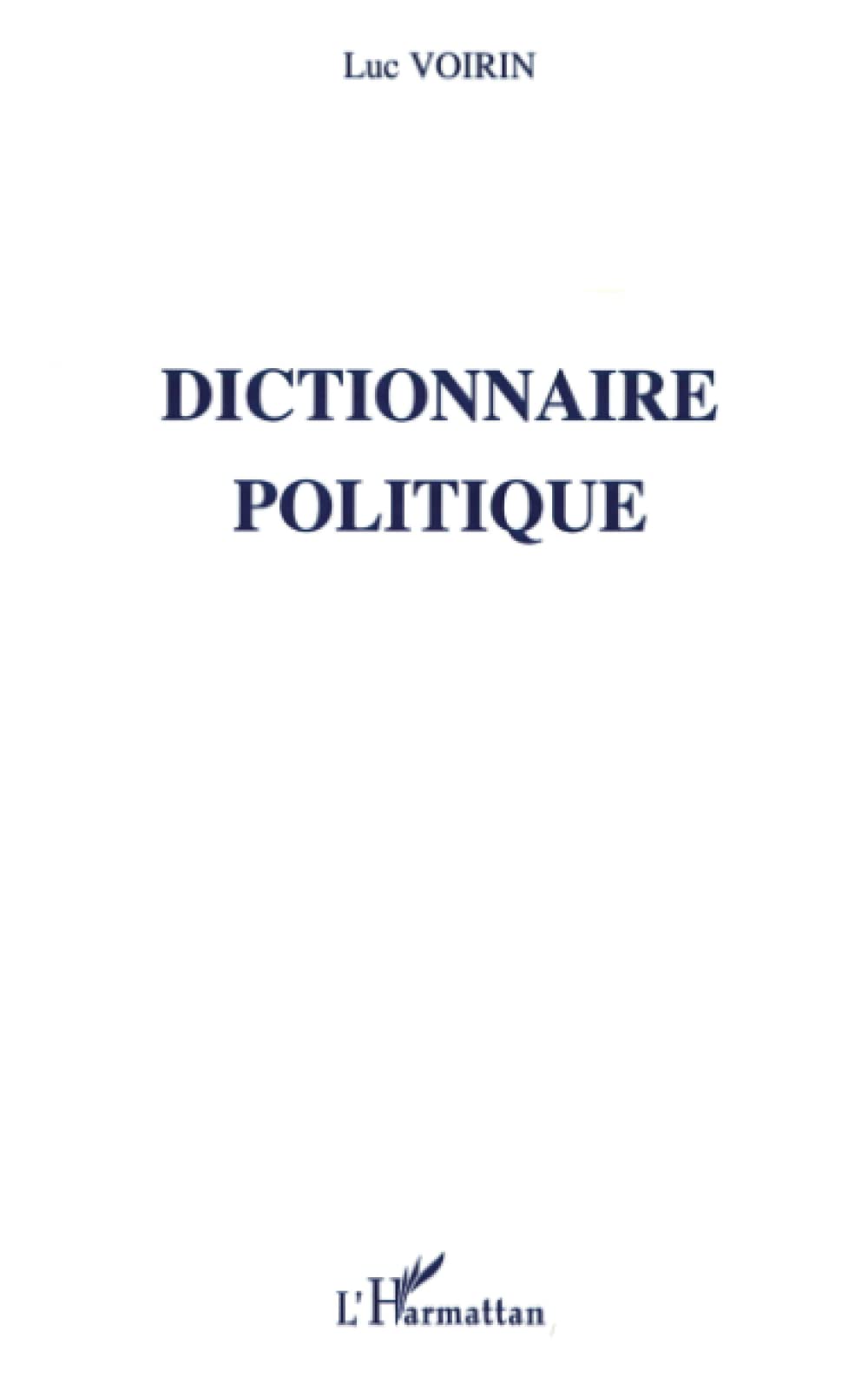 DICTIONNAIRE POLITIQUE book